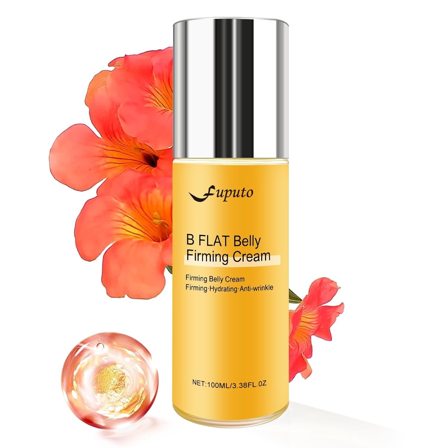 B Flat Belly Firming Cream – Stretch Mark Treatment – Clean and Gentle Belly