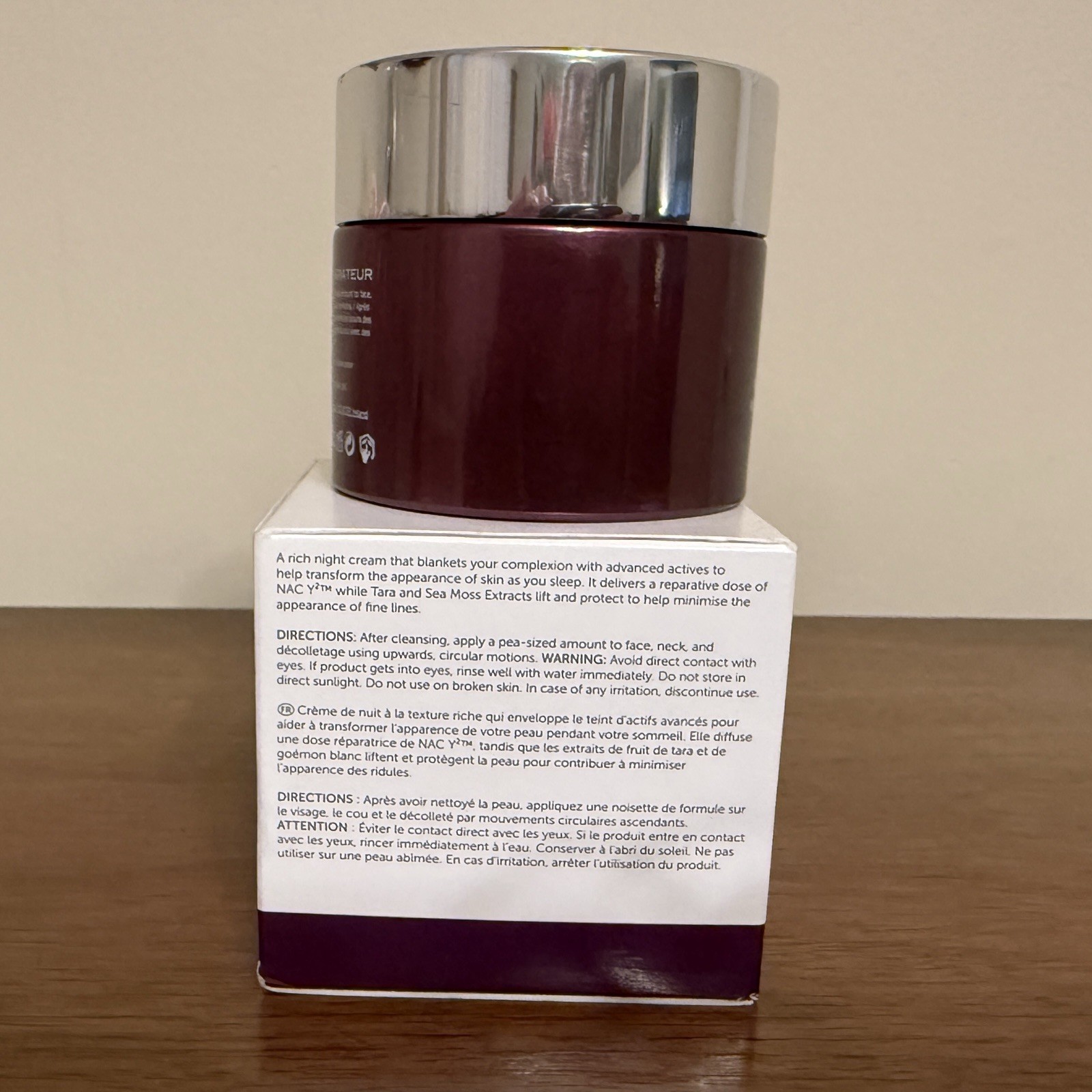 111Skin Repair Night Cream NAC Y2, 1.7 oz, New In Box, Anti-Aging Wrinkle Cream