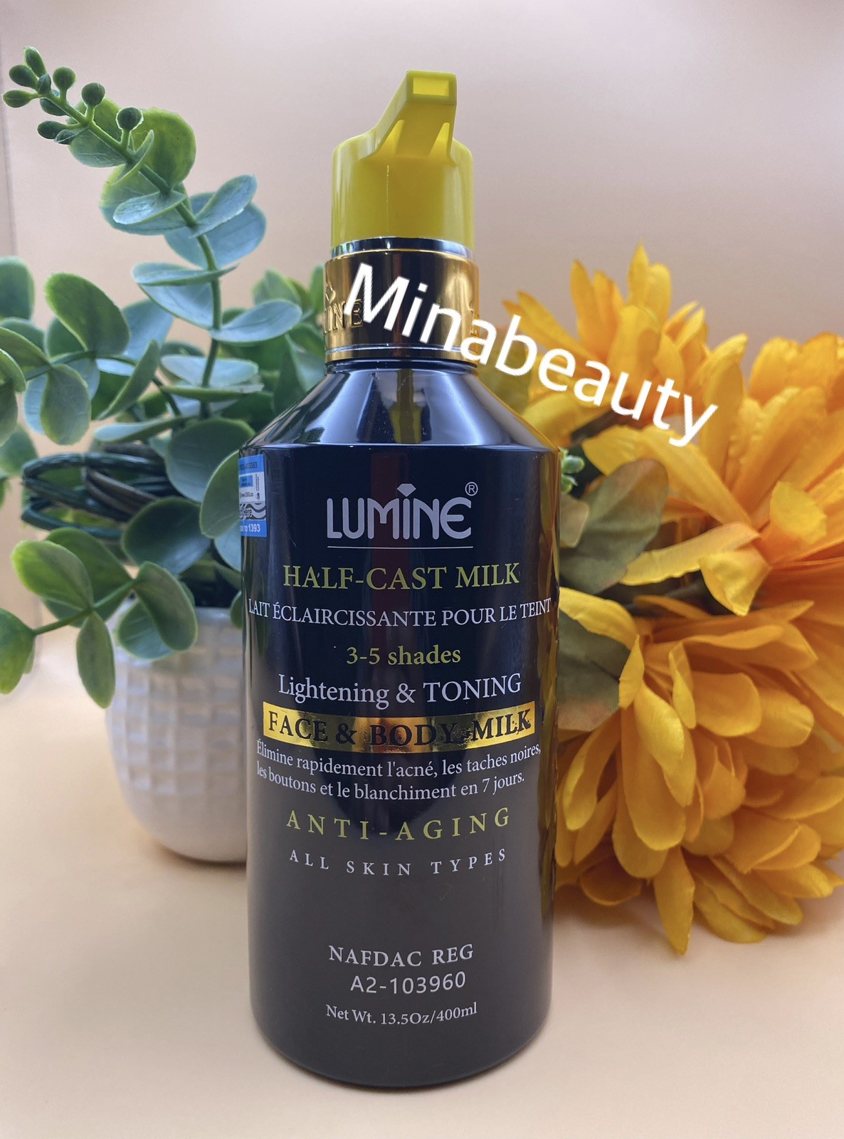 Lumine HC Lightening & Toning Face & Body Lotion 400ml 💯 Original