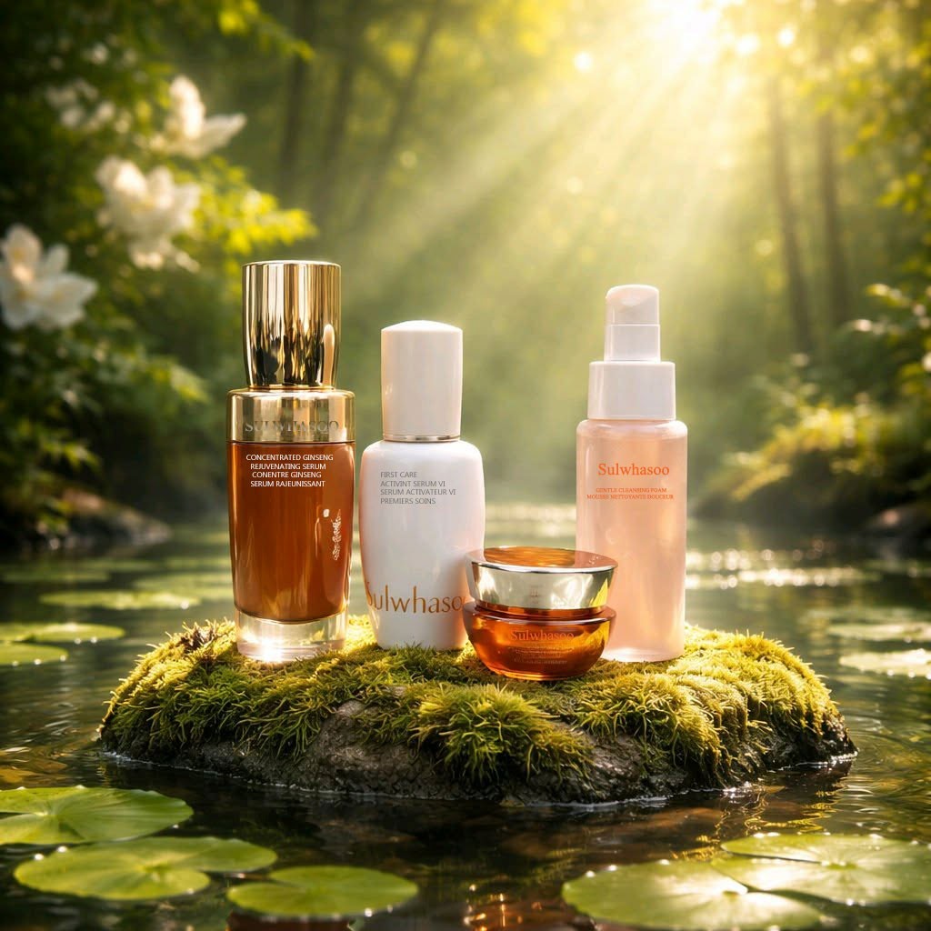 Sulwhasoo Concentrated Rejuvenating Ginseng Serum 50mL Full 4pcs Set Anti-Aging