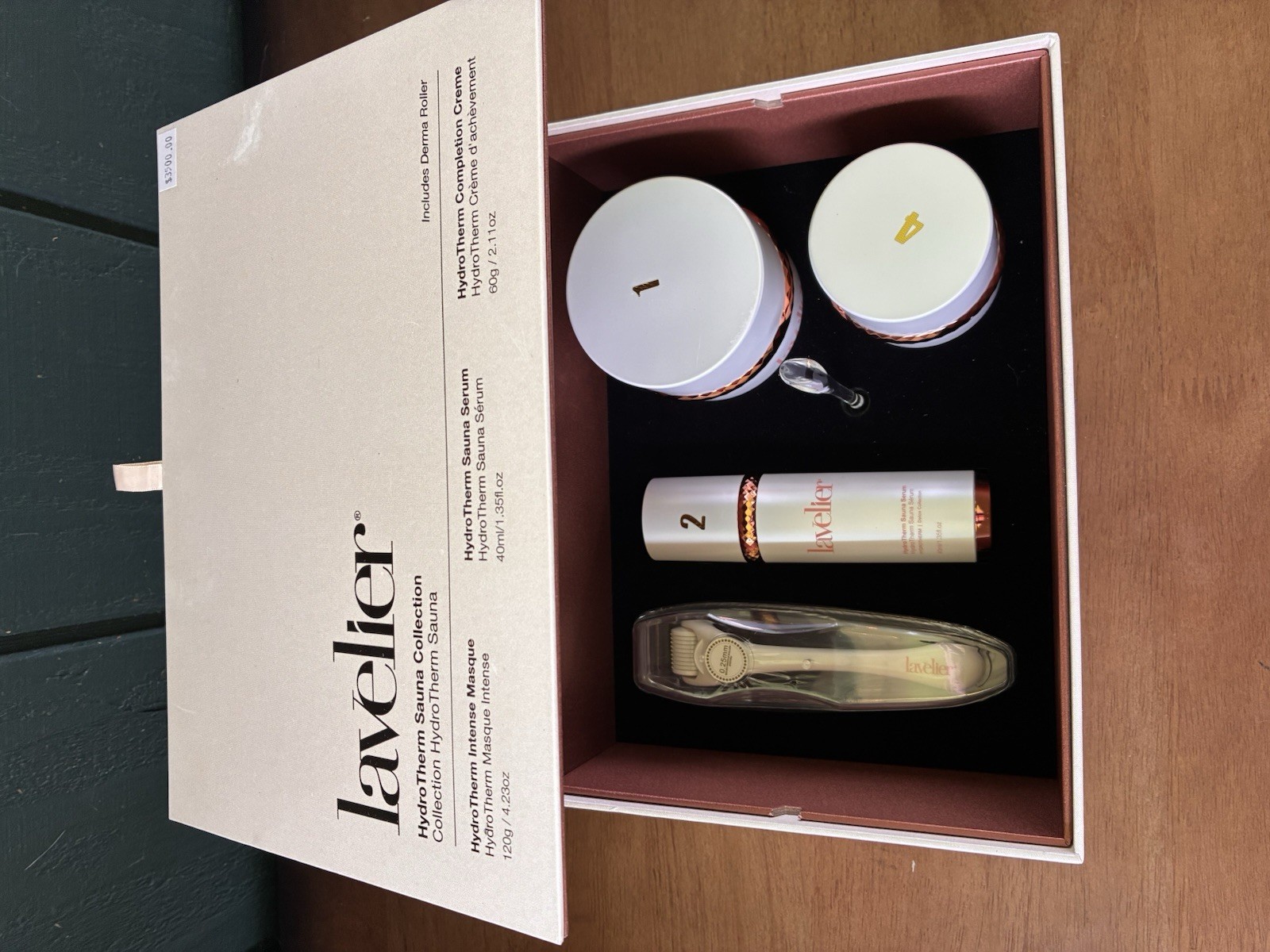 Lavelier HydroTherm Sauna Collection Skincare Set with Derma Roller MSRP $5000
