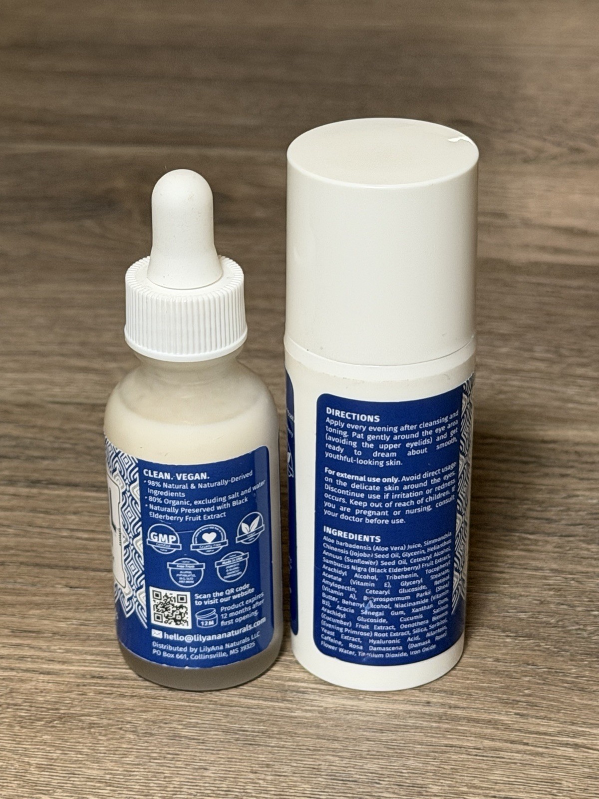 LilyAna Naturals Retinol Cream Moisturizer & Serum – 1.0oz