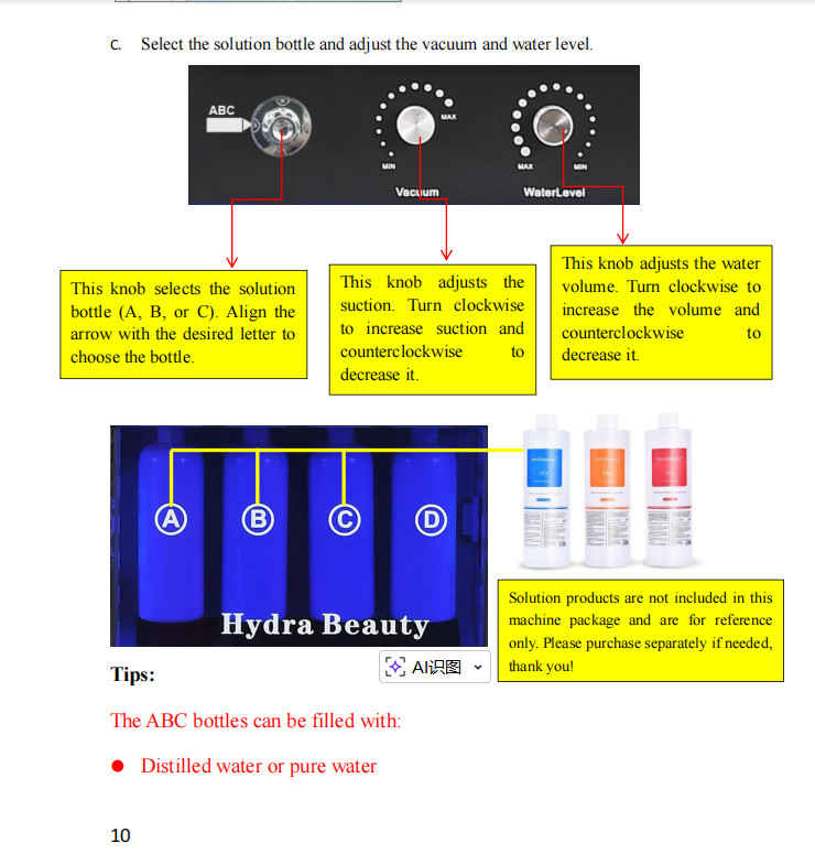14in1 Hydra Spa Facial Beauty Machine Hydro Dermabrasion Skin Cleaning Face Li1y