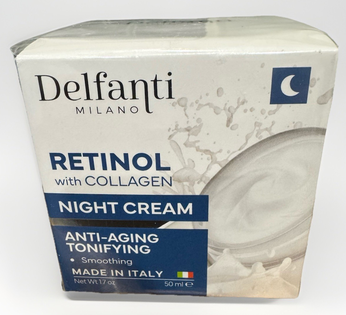 SEALED Delfanti RETINOL COLLAGEN NIGHT CREAM ANTI-AGING TONIFYING SMOOTHING