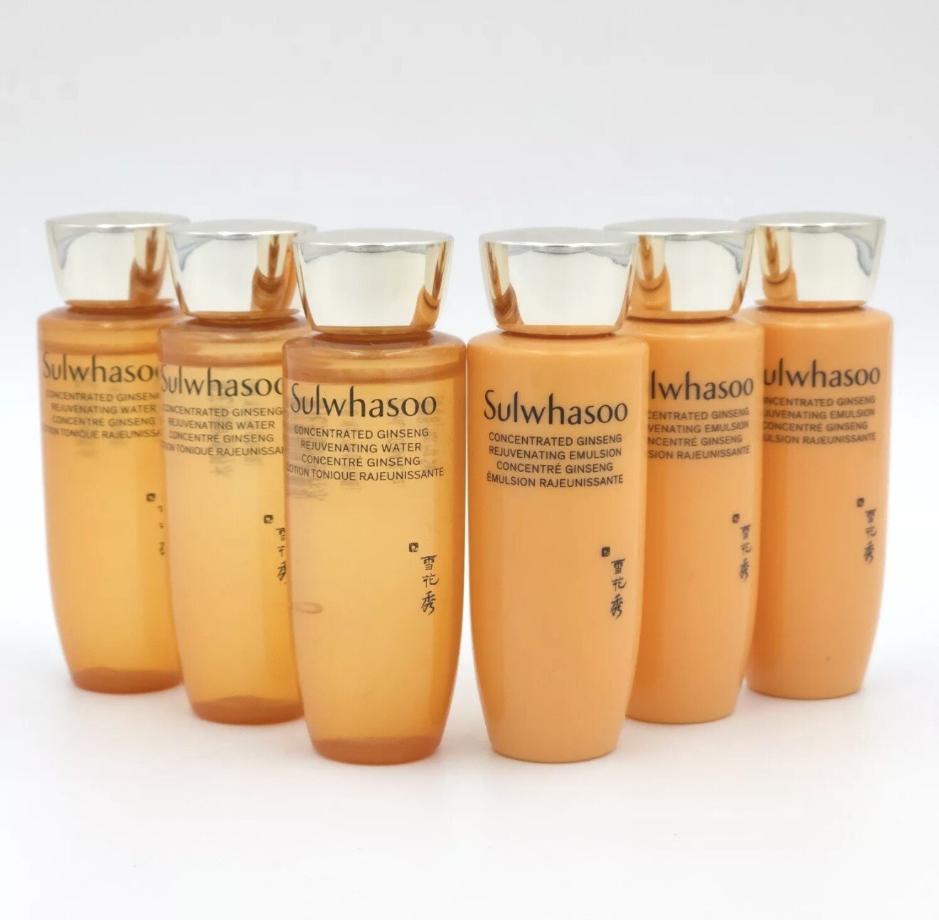 Sulwhasoo Concentrated Ginseng Rejuvenating Water 3ea + Emulsion 3ea K-Beauty