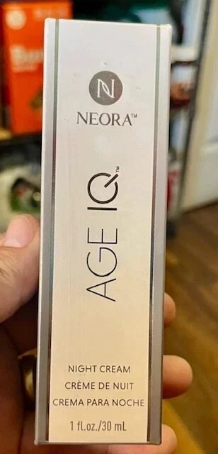 Neora Age IQ Night Cream – Age-Defying Anti-Aging Moisturizer – 1 fl oz (30ml)