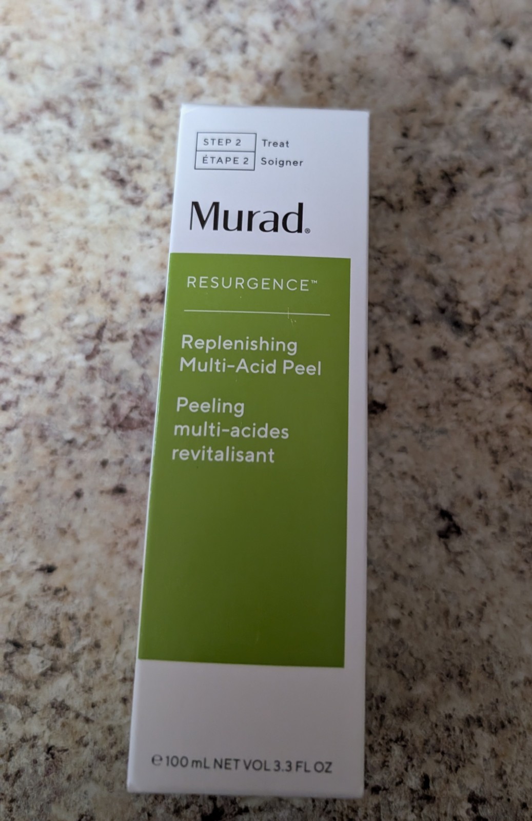 NEW Murad Resurgence Replenishing Multi-Acid Peel 3.3 oz 100 ml FULL SIZE
