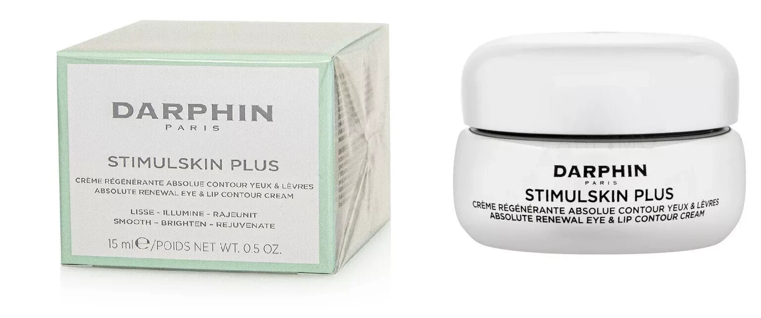 Darphin STIMULSKIN Plus Absolute Renewal Eye & Lip Contour Cream 0.50 oz Sealed