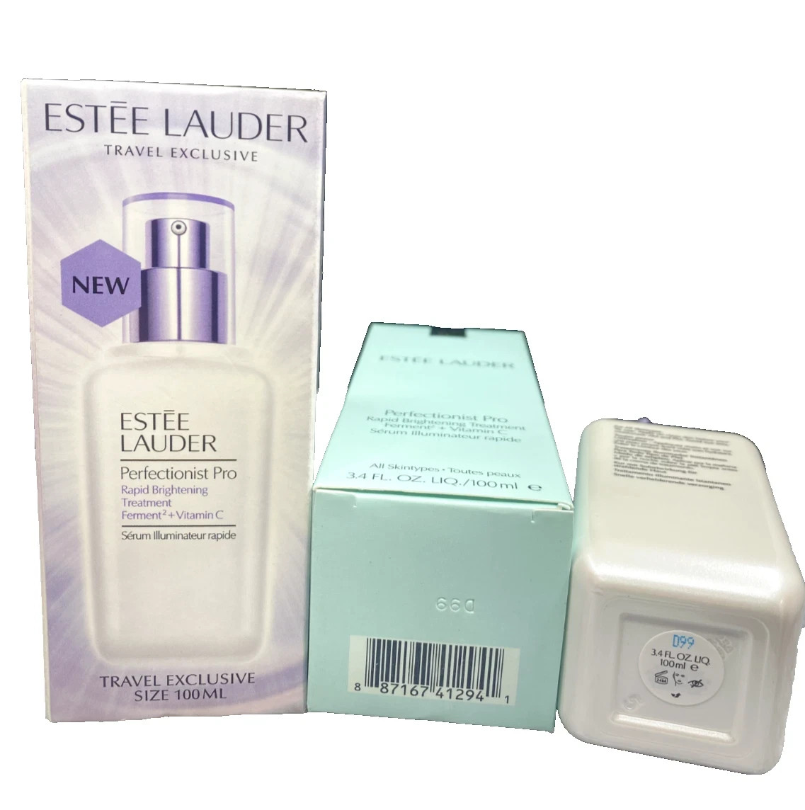 Estee Lauder Perfectionist Pro Rapid Brightening Treatment with Vit C 3.4 oz NIB