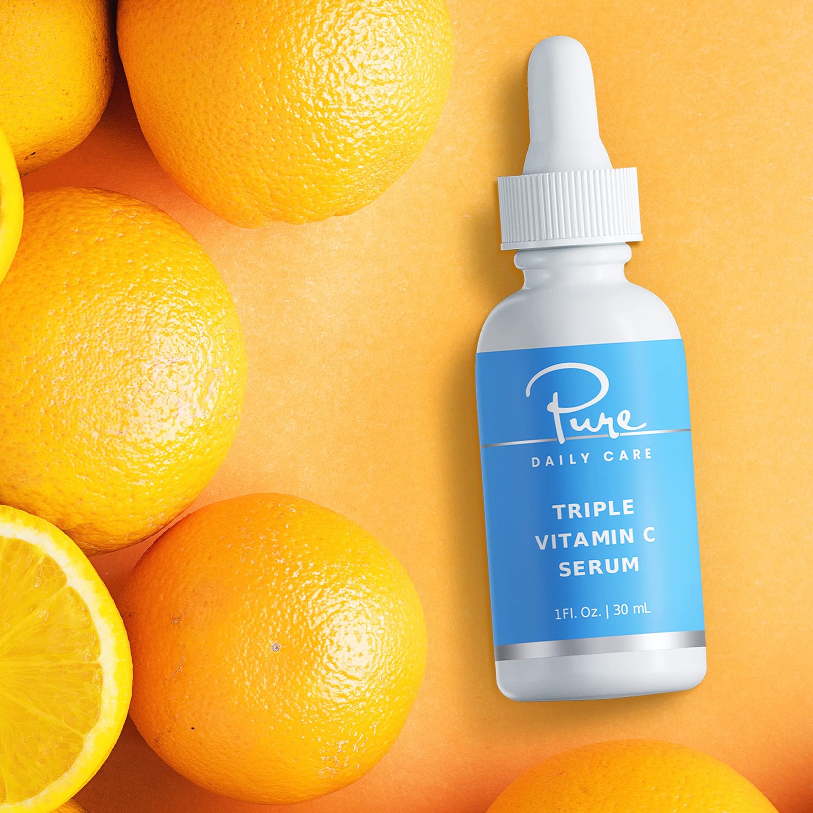 Triple Vitamin C Serum – Anti-Aging Antioxidant 1 Fl Oz (Pack of 1)