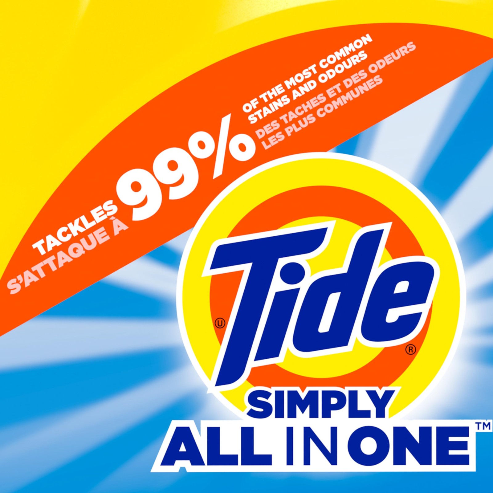 Tide Simply All-In-One Liquid Laundry Detergent, 168 Fl Oz (Pack of 1)