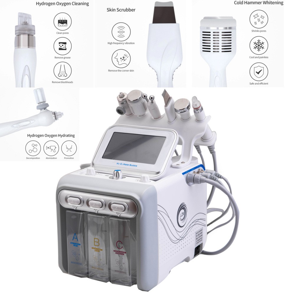Water Dermabrasion Deep Cleansing Hydro Dermabrasion Hydra 6 in1 Facial Machine