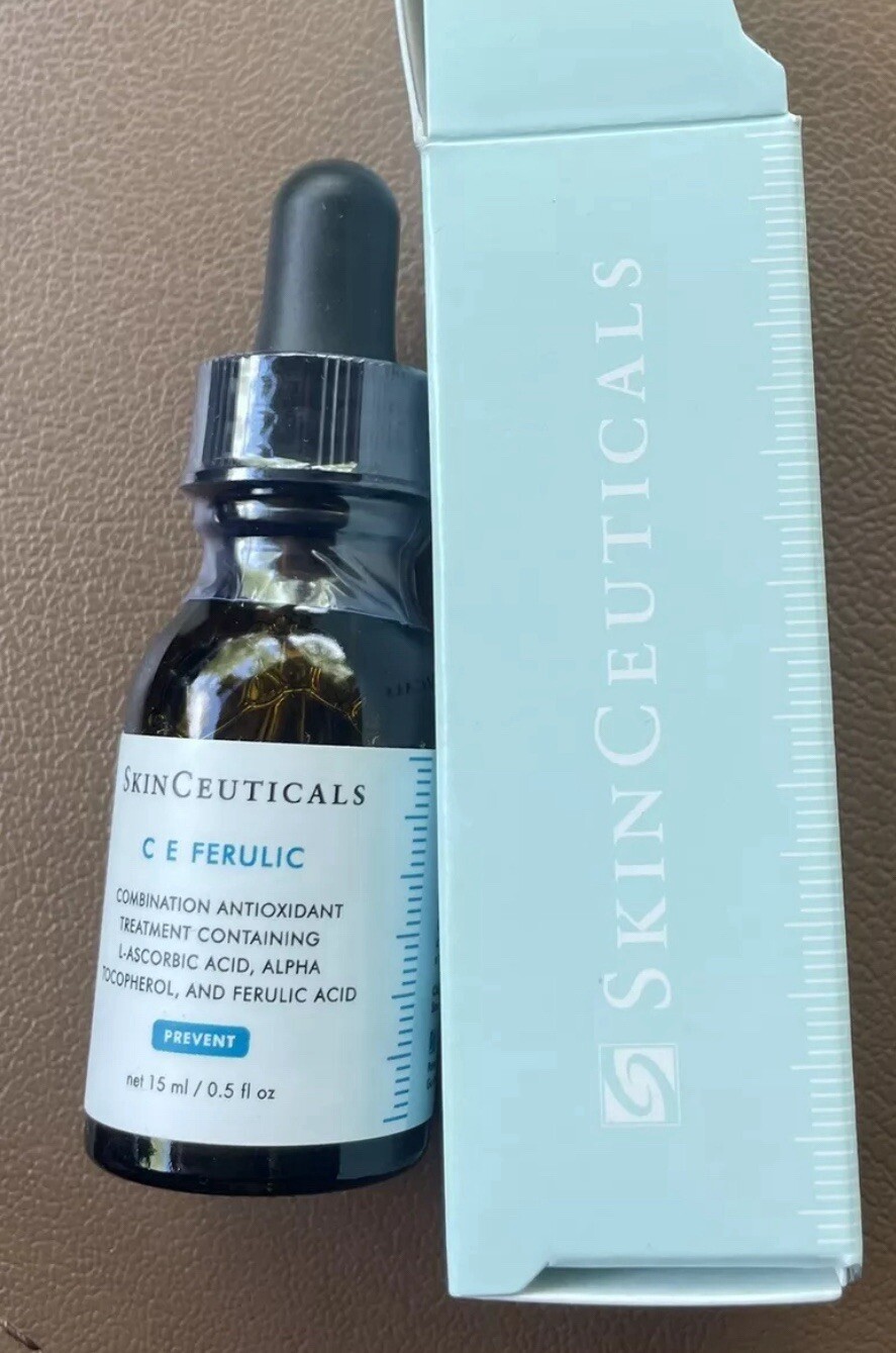 SKINCEUTICALS CE C E Ferulic SERUM Half Size .5 Oz Sealed Bottle In Box *READ*