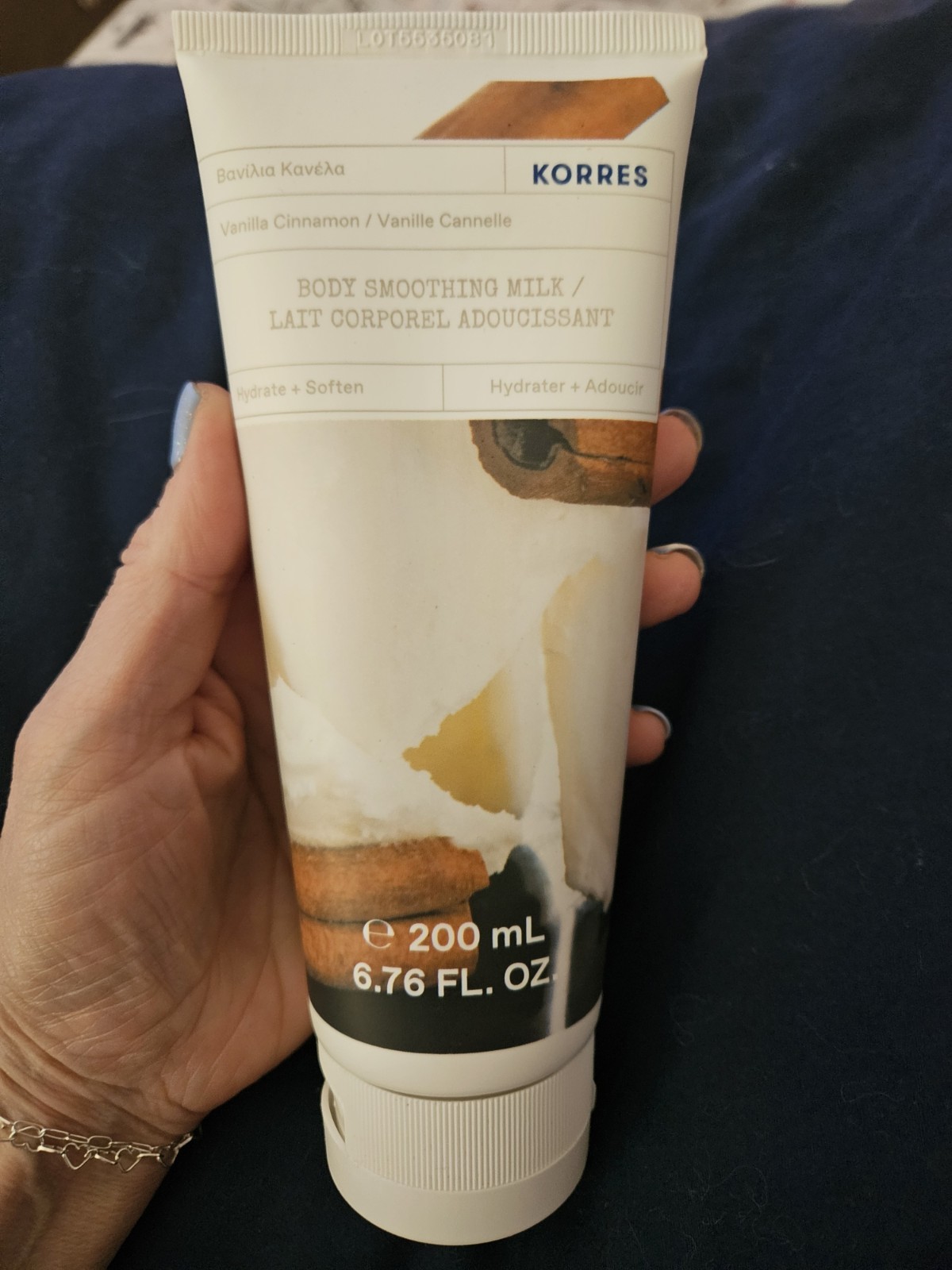 KORRES Body Smoothing Milk Vanilla Cinnamon 200ml / 6.76 Fl. Oz.