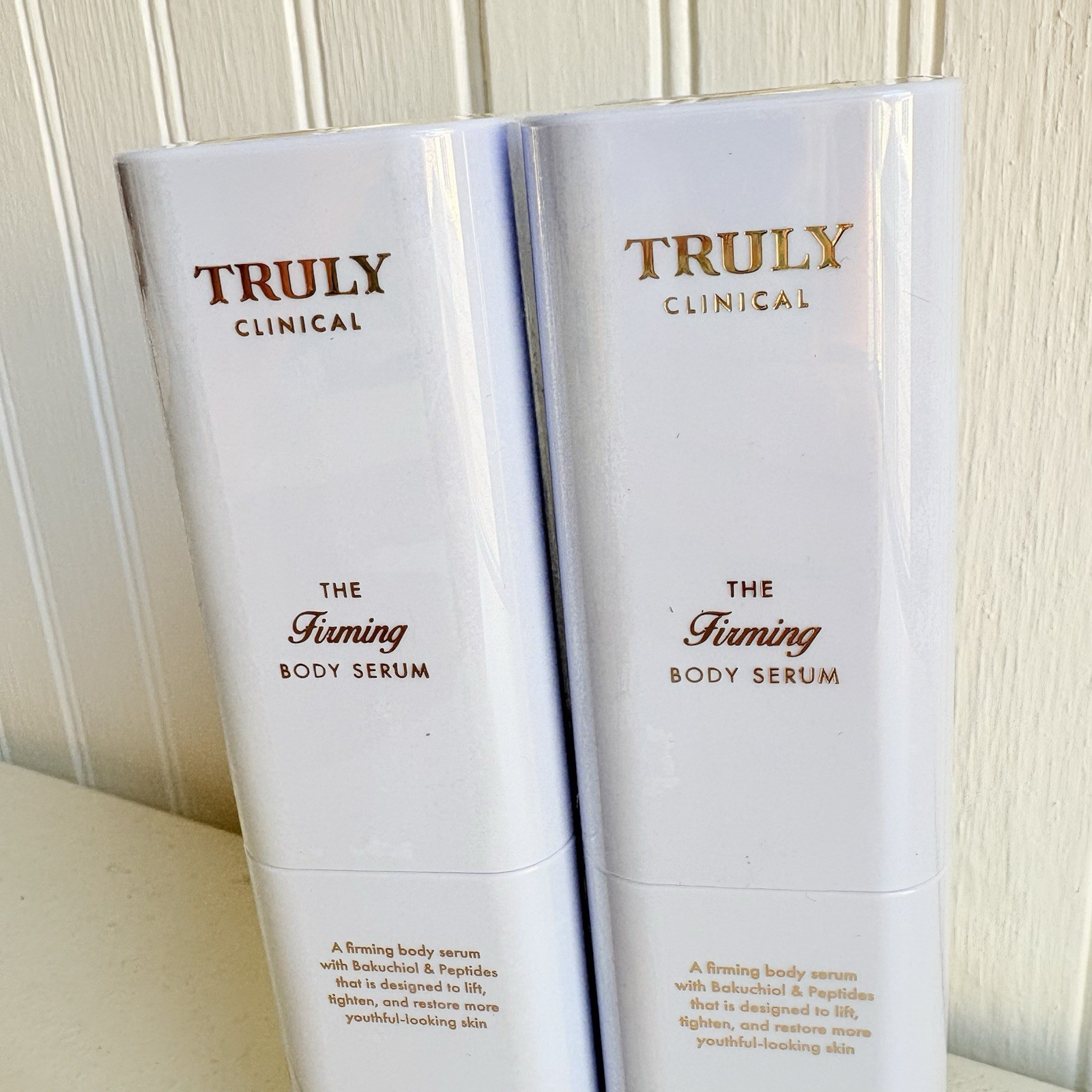 2 Truly Beauty Clinical “The Firming” Body Serum Sealed 3.1 oz Fragrance Free