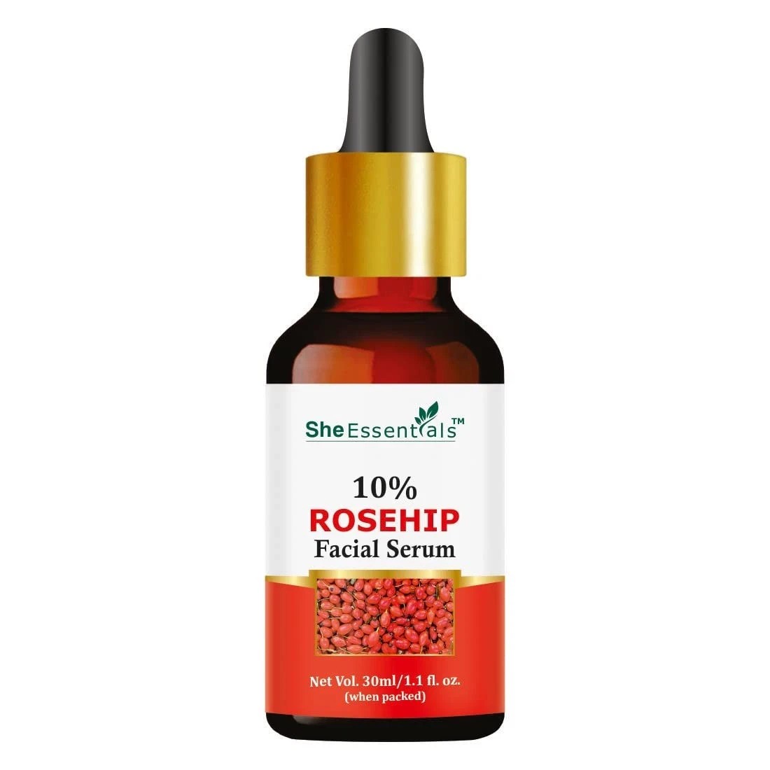 She Essentials Rosehip Facial Serum All Skin Types 30ml