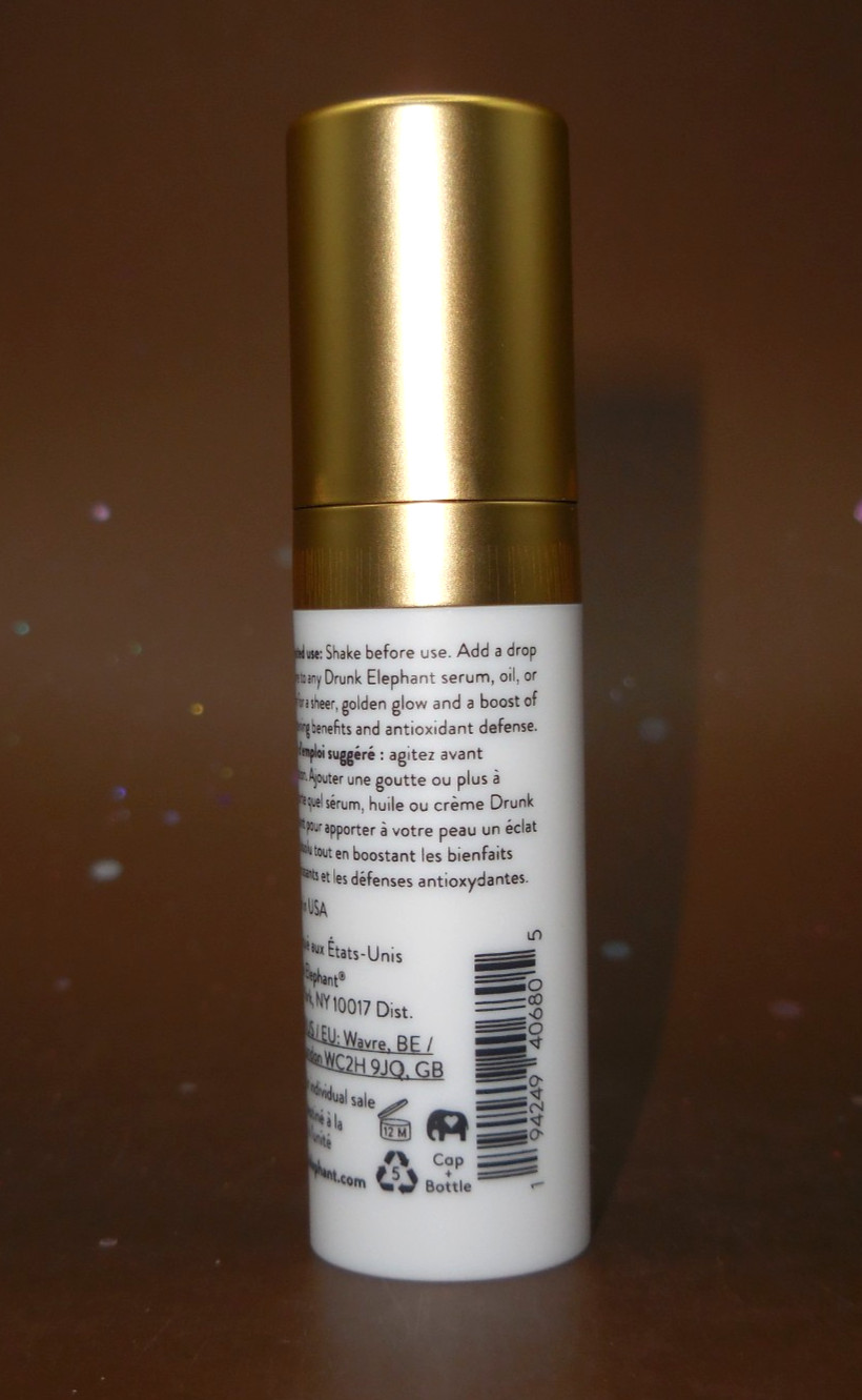 Drunk Elephant B-Goldi Bright Drops 5ml / .16 fl oz DELUXE SAMPLE WITHOUT BOX