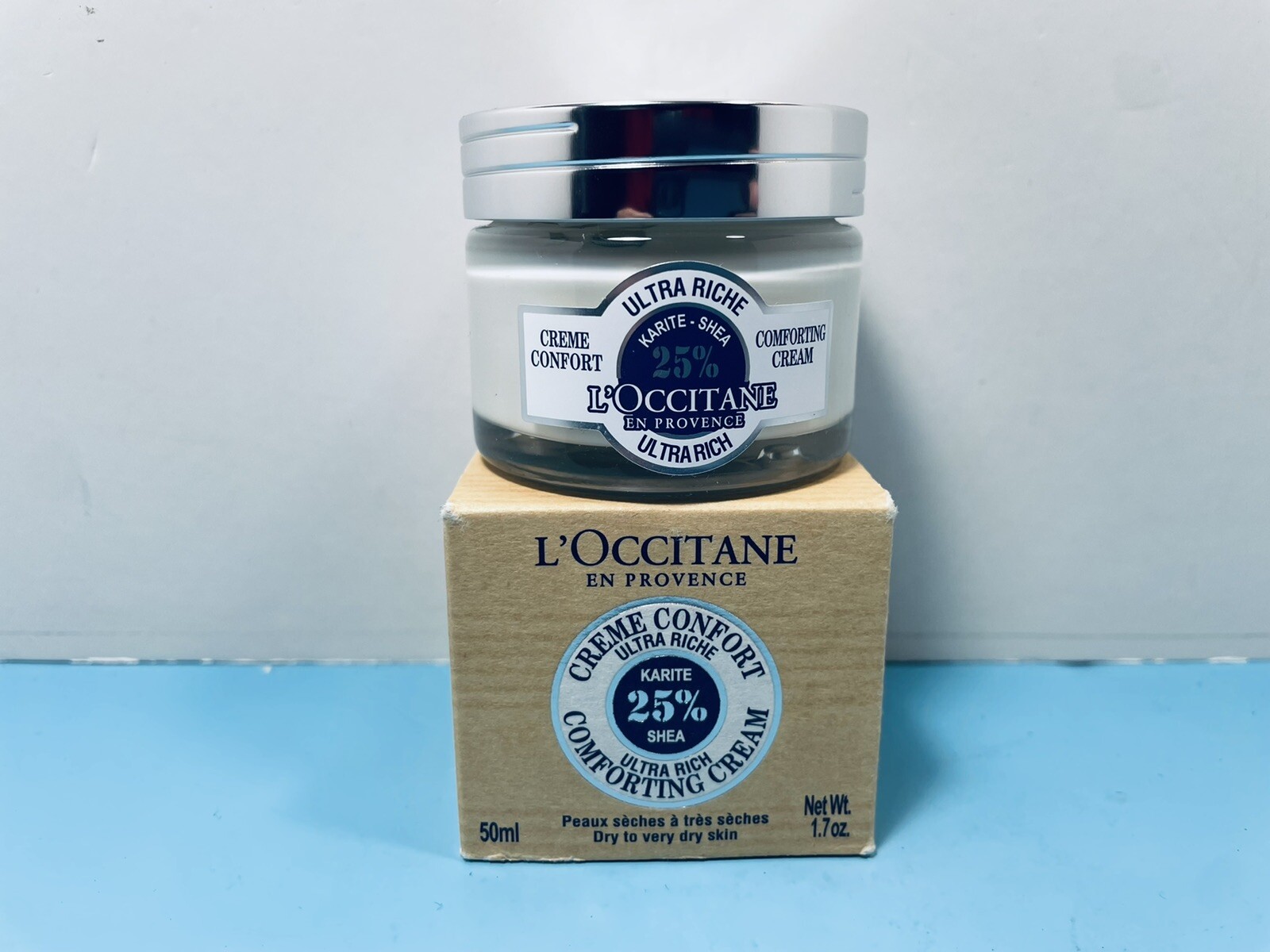 L’OCCITANE – ULTRA RICH COMFORTING CREAM – DRY TO VERY DRY SKIN – 1.7 OZ – BOXED
