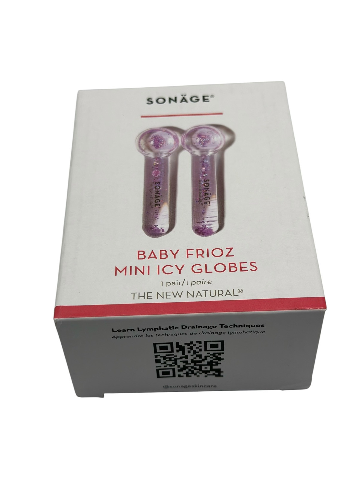 SONAGE Baby Frioz 5 in 1 Mini Icy Globes for Face & Eye Puffiness NEW