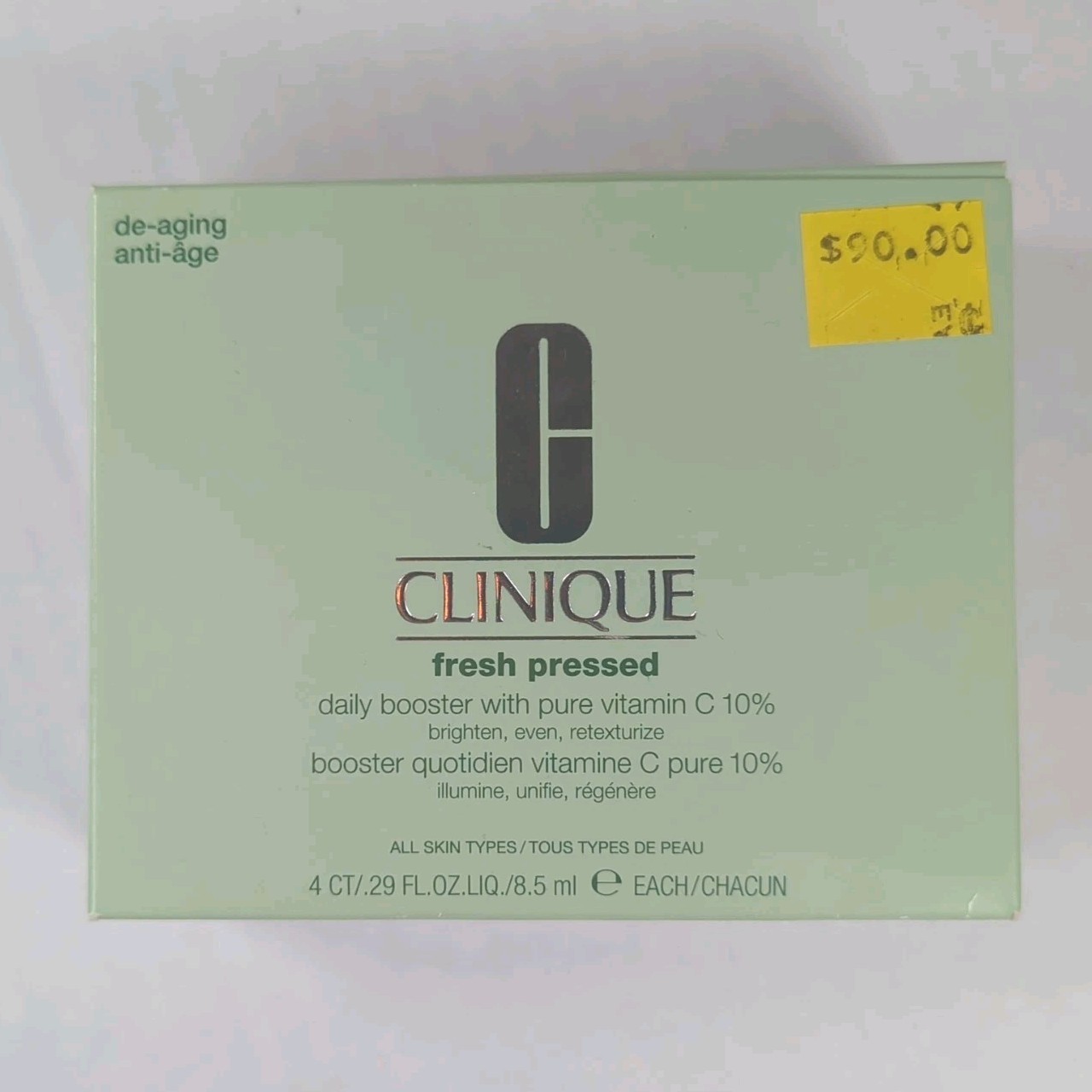 Clinique Fresh Pressed Daily Booster With Pure Vitamin C 10% – Set Of 4 Boosters