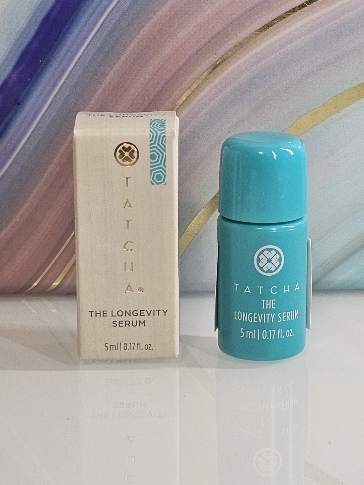 Tatcha Skincare The Longevity Serum 5ml / 0.17 fl oz NEW DELUXE SAMPLE IN BOX