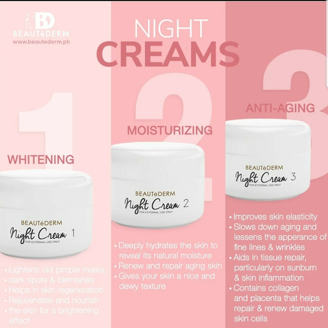 Beautederm Cream 1, 2, 3 and Day Cream – Sizes 20g – 50g. Free Shipping!!!