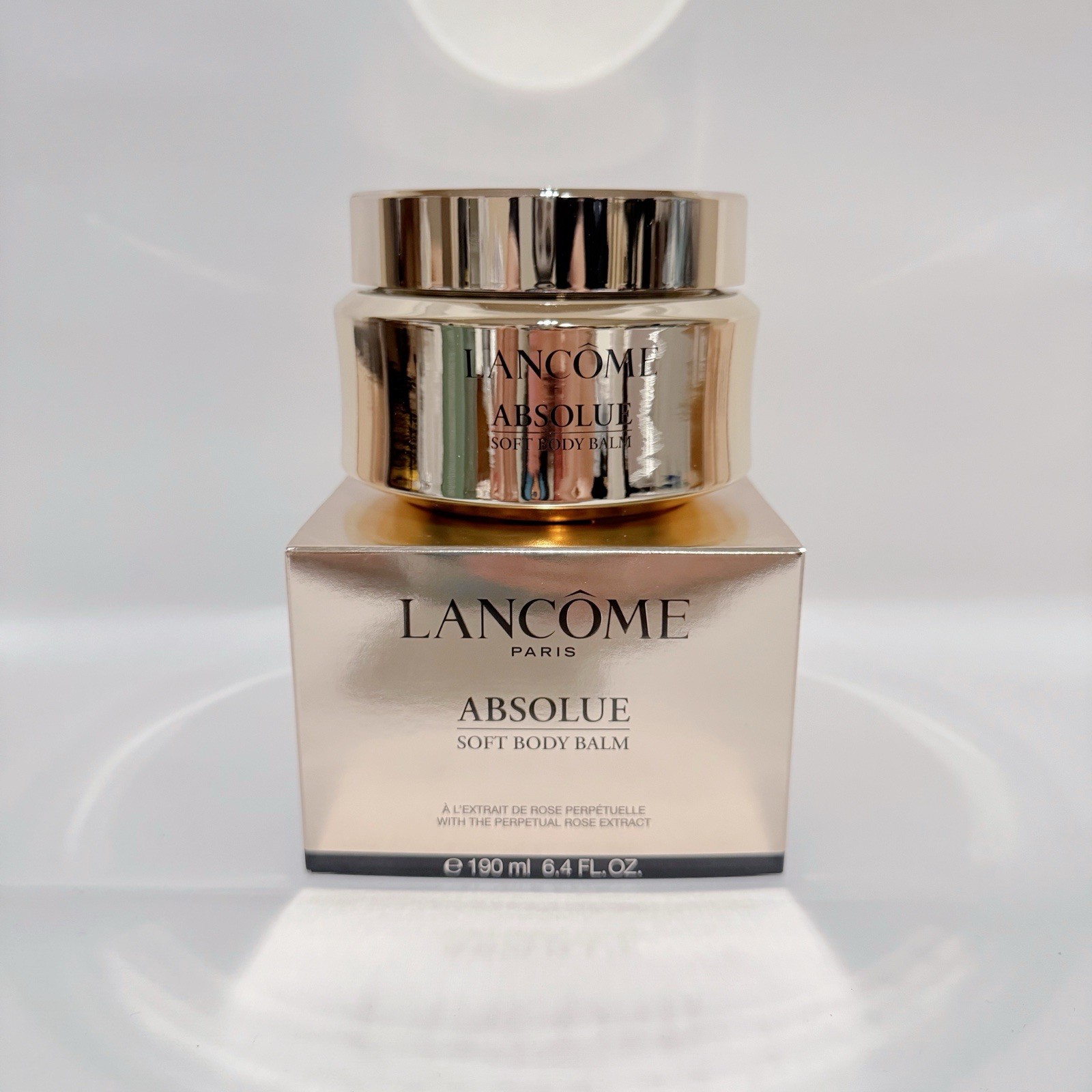 LANCOME Absolue Soft Body balm With Rose Extract 190ml / 6.4oz /New / $185 Value