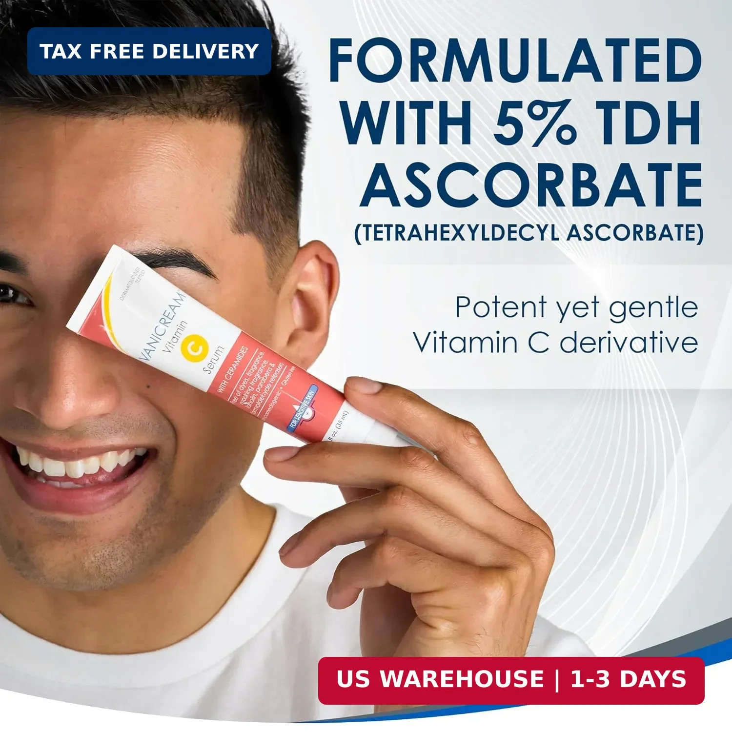 Vanicream Vitamin C Serum, 1.2 Fl Oz, Formulated without Common Irritants for Se