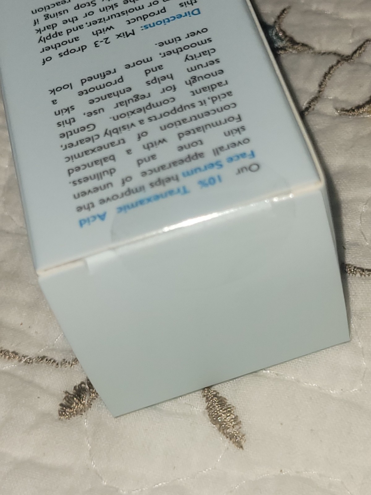 OMIC+ Skincare 10%Tranexamic Acid Face Serum 10ml/0.33fl.oz. Mini New/Sealed Box