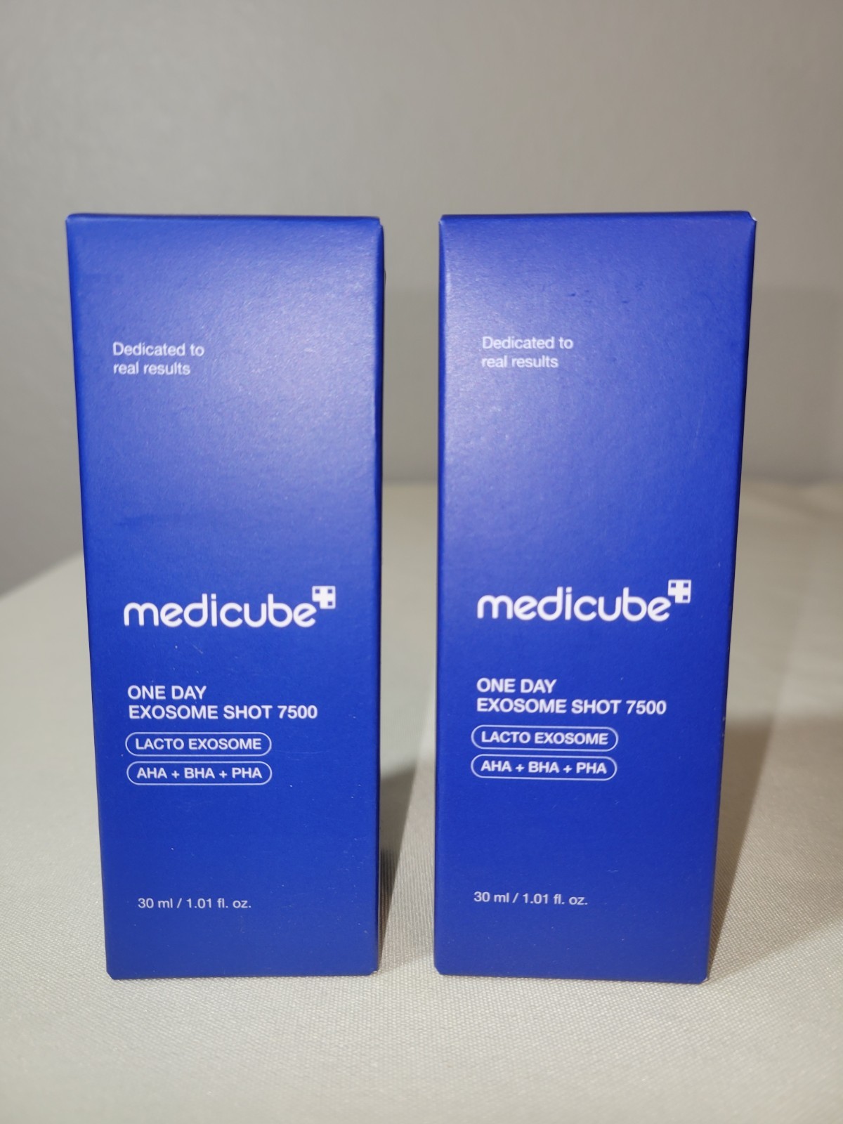 Medicube One Day Exosome Shot Pore Ampoule 7500 – Pack of 2 | AHA+BHA+PHA | New.