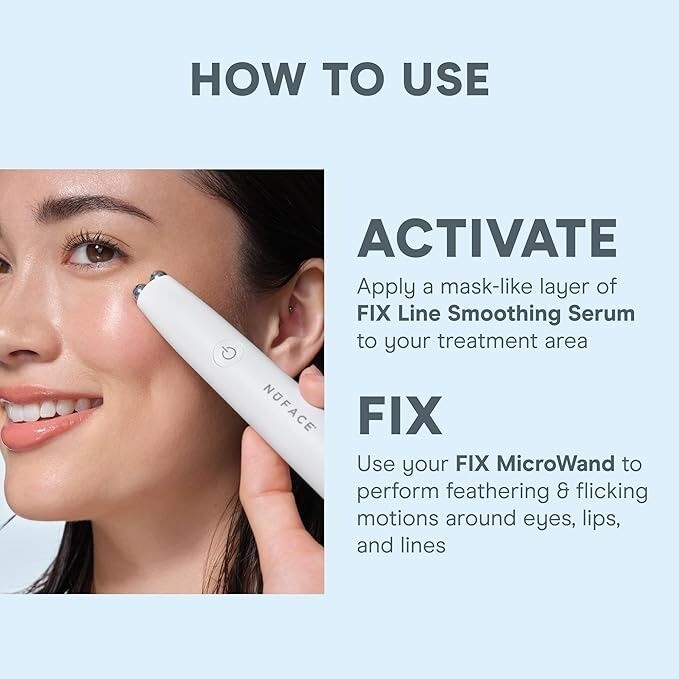 NuFACE Fix Line Smoothing Serum One Size New Womens Beauty