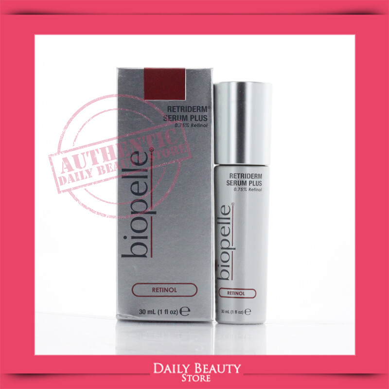 Biopelle Retriderm Serum Plus 0.75% Retinol 1oz 30ml NEW FAST SHIP