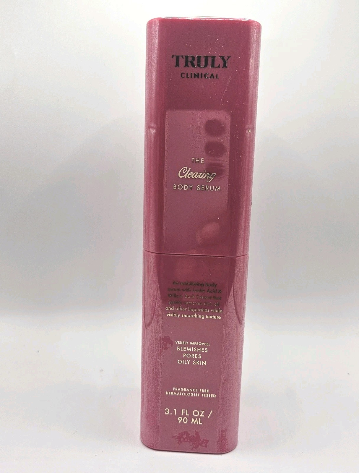 Sealed Truly Clinical The Cleansing Exfoliating Body Serum 3.1 FL OZ EXP 7/28