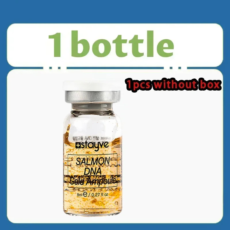 Stayve 8Ml Salmon DNA Golden Ampoule Serum Kit Natural Ingredients, Moisturizing
