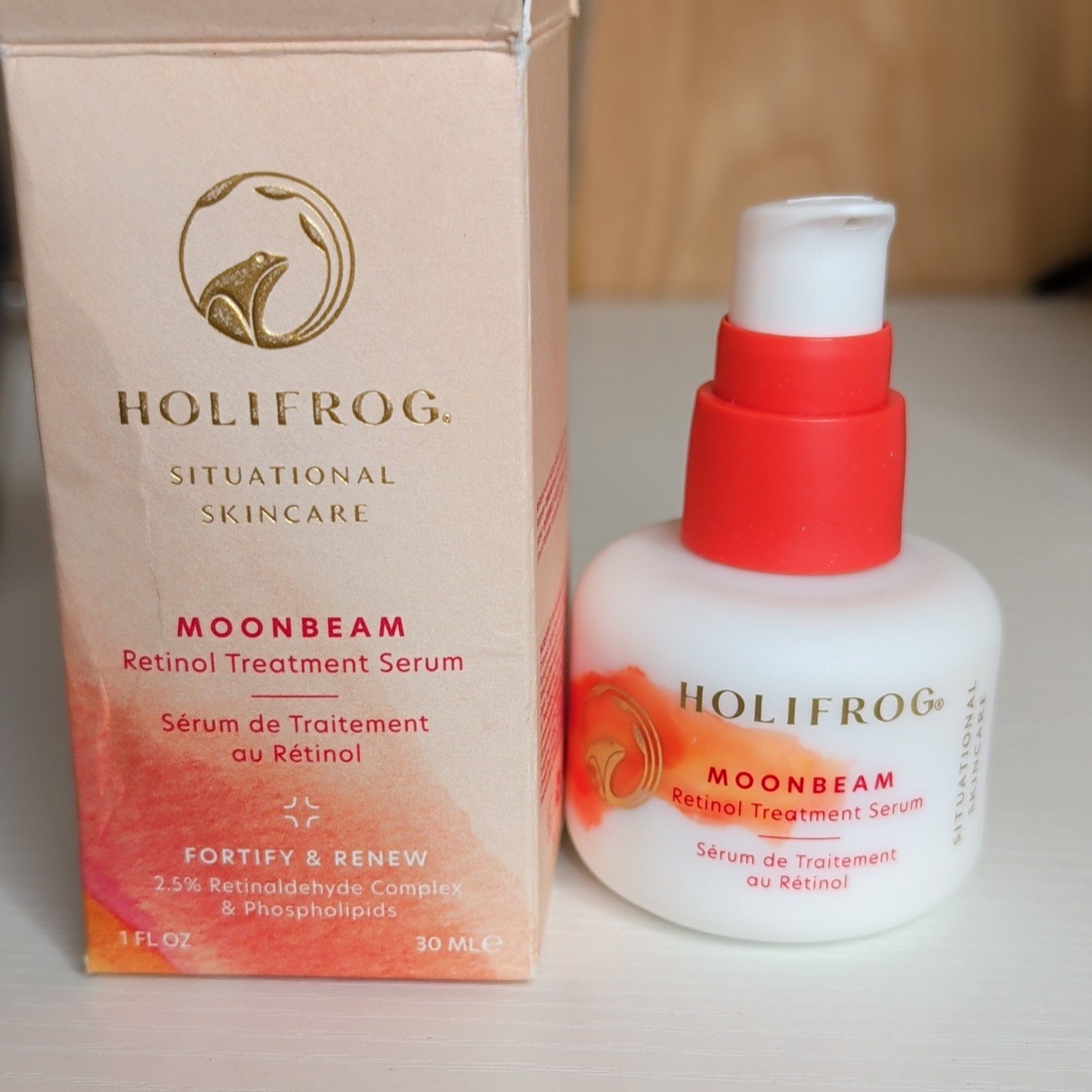 Holifrog Moonbeam Retinol Treatment Serum Retinal/Retinol 1 fl oz 30 mL