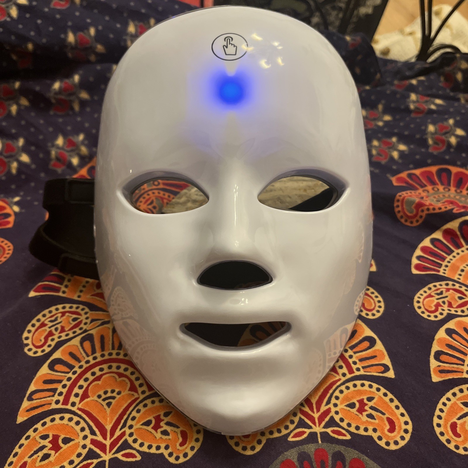 7 Colors LED Light Photon Face Mask Rejuvenation Facial Therapy Wrinkle Anti-Age