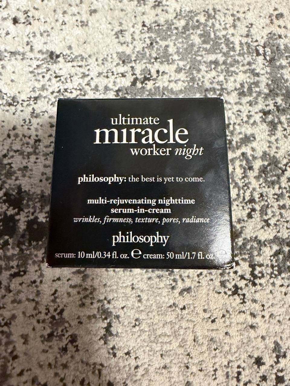 Philosophy Ultimate Miracle Worker Night Serum – 1.7 oz FREE SHIP #2142
