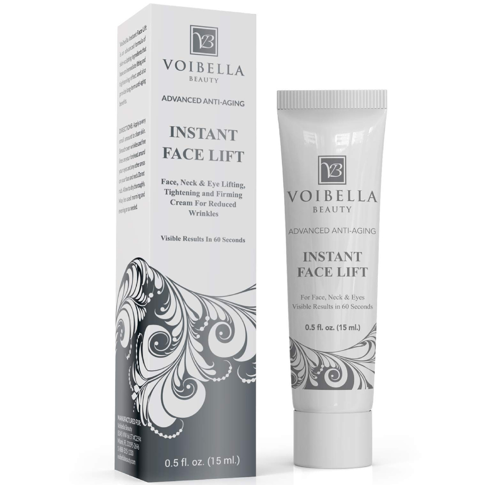 Instant Face Lift Cream – Best Eye, Neck, Face Tightening, Lifting & Firming Ser