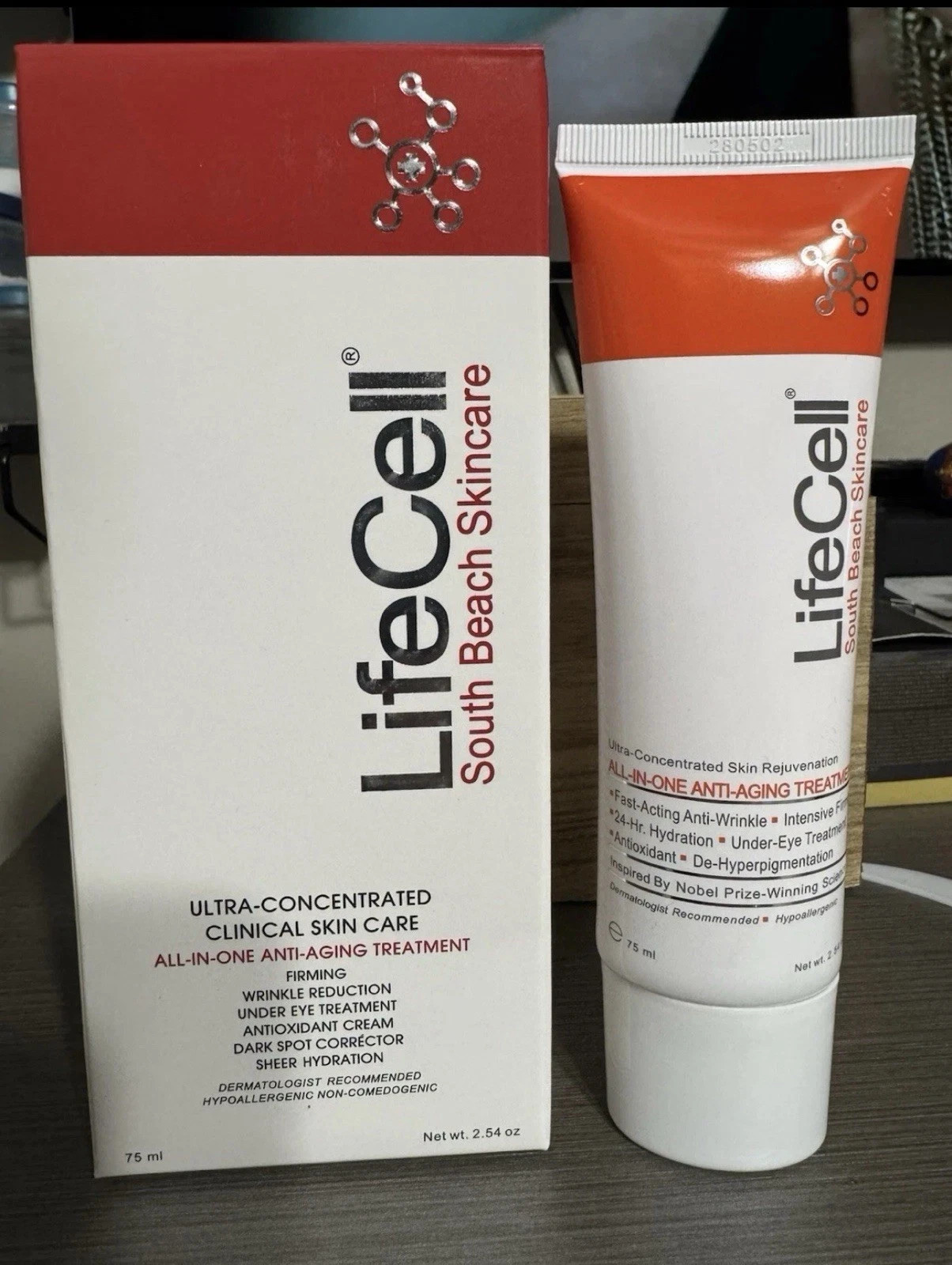 Live-Cell South Beach Skincare All In One Anti-Aging Treatment – 2.54 oz