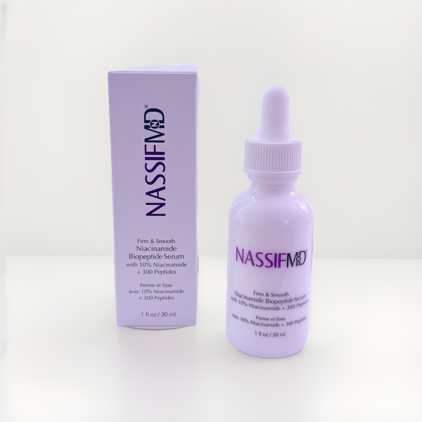 Nassif MD Firm & Smooth Niacinamide Biopeptide Serum 1 fl oz New In box