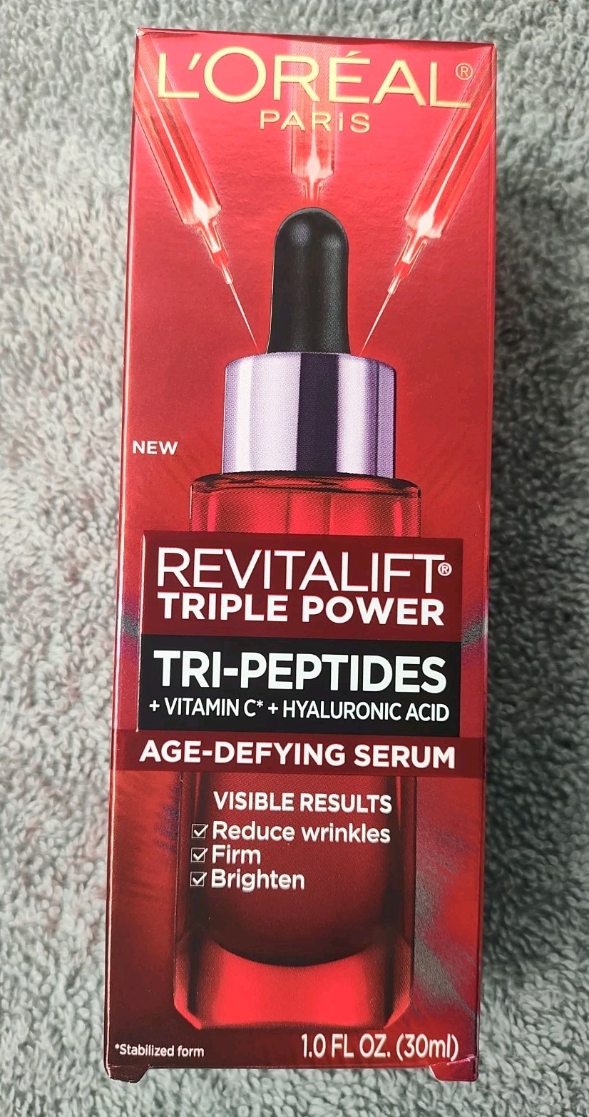 L’Oreal Paris Revitalift Triple Power Age-Defying Serum With Vitamin C – 1 fl oz