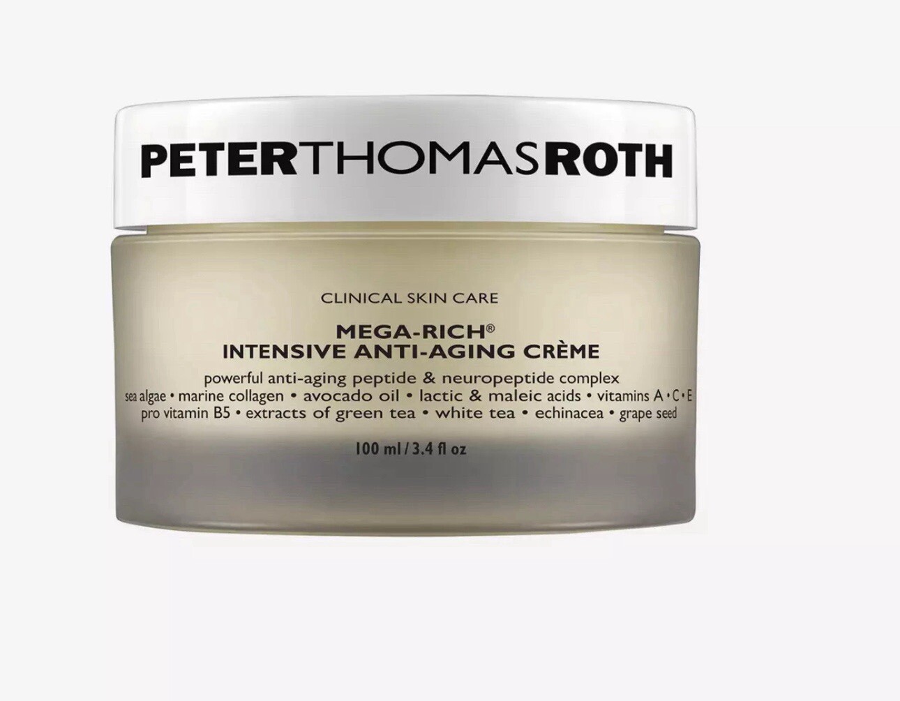PETER THOMAS ROTH Mega-Rich Intensive Anti-Aging Creme – Super Size 3.4oz SEALED