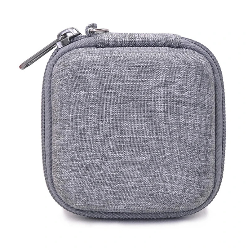 Portable Travel Earphone USB Data Charger Cable Storage Organizer Pouch Bag Case