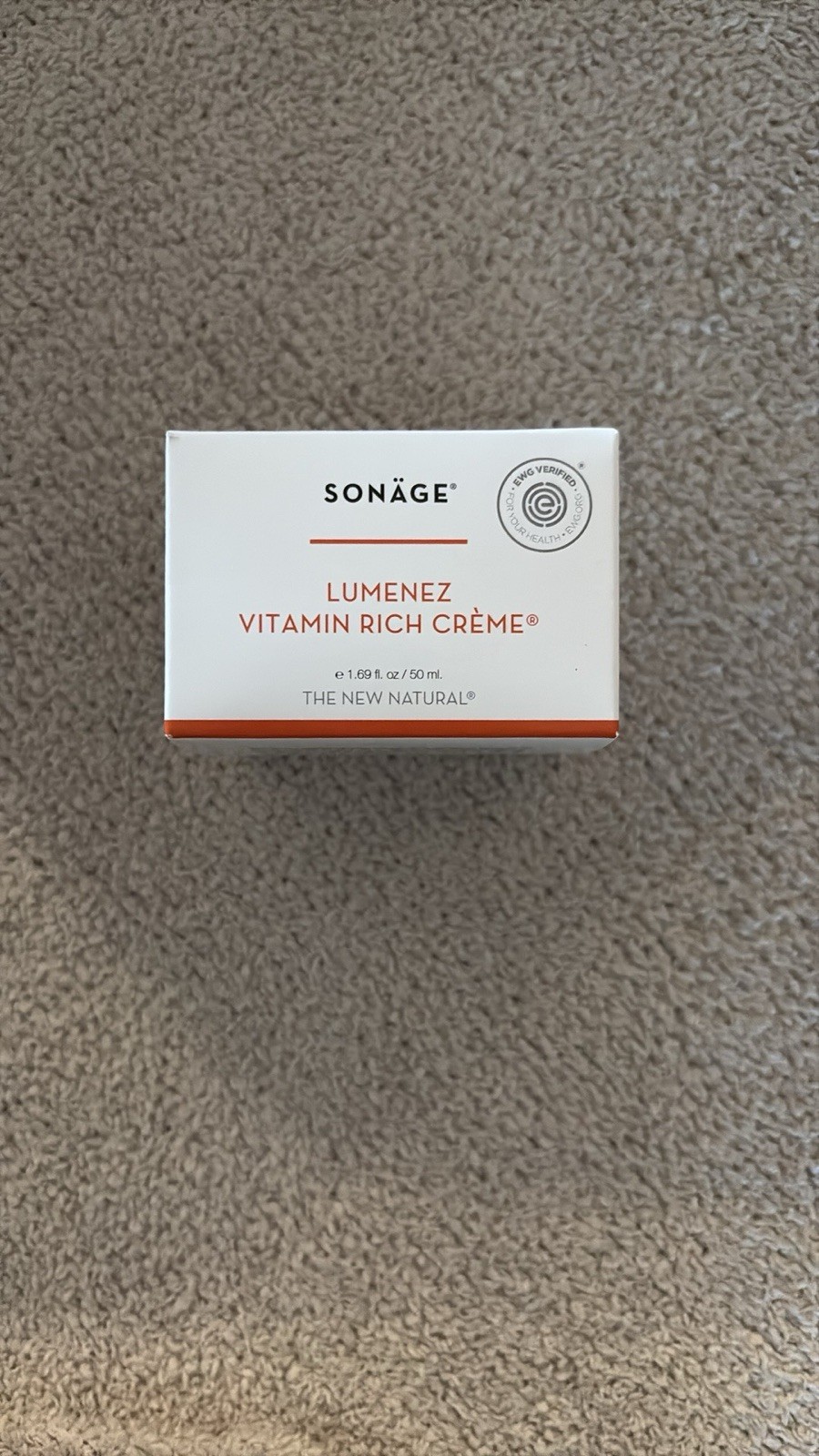 Sonage Lumenez Vitamin Rich Crème 50 ml NWT