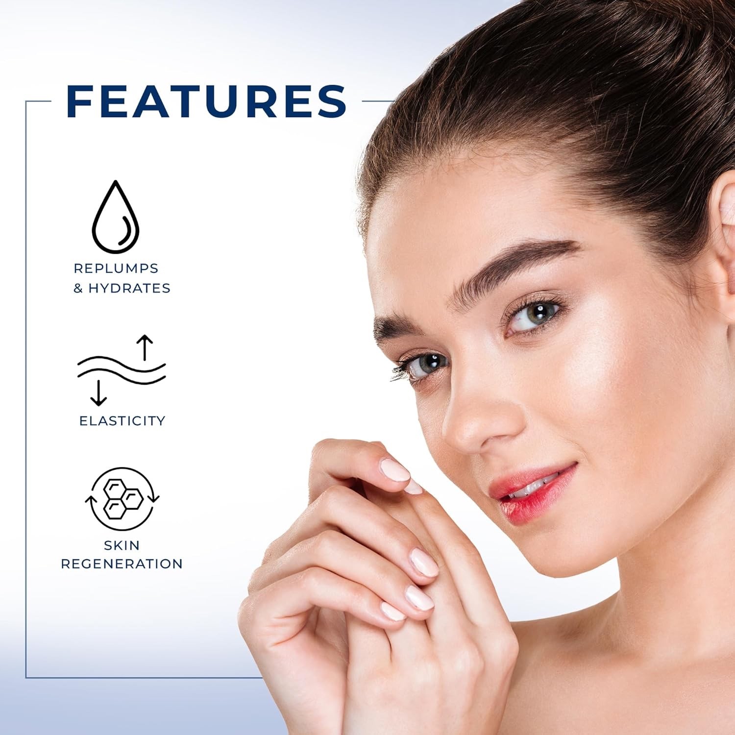 Pharmlitalia Serum Hyaluronic Acid + B5 For Wrinkles/Fine Lines 3 Pack 1 oz