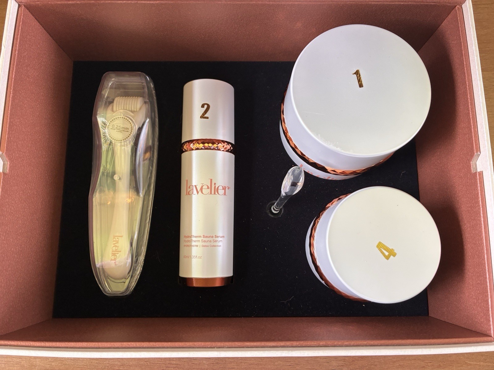 Lavelier HydroTherm Sauna Collection Skincare Set with Derma Roller MSRP $5000