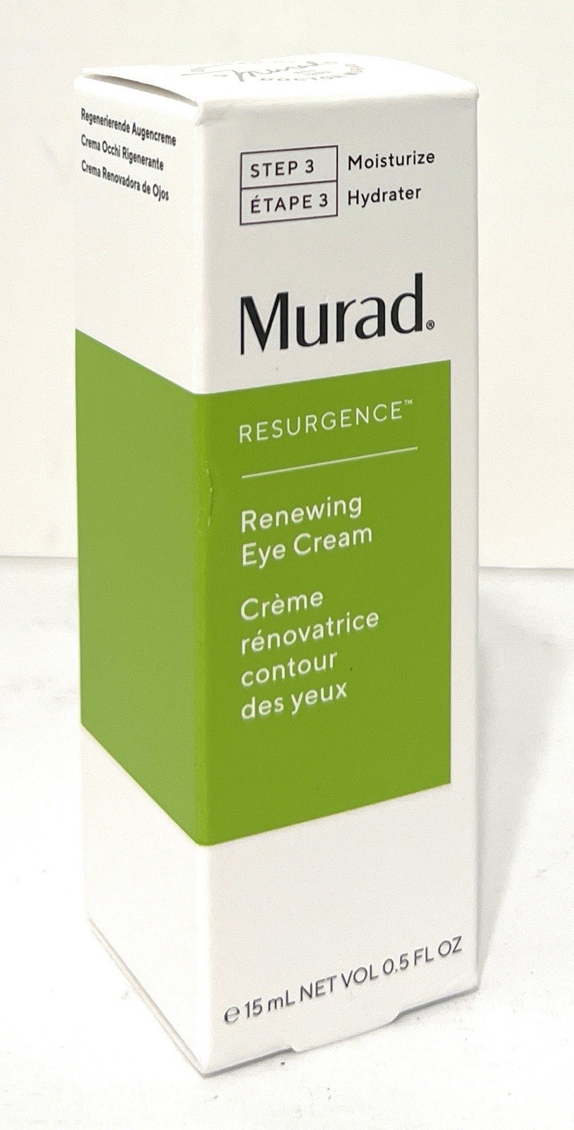 Murad Resurgence Renewing Eye Cream 0.5 oz New In Box