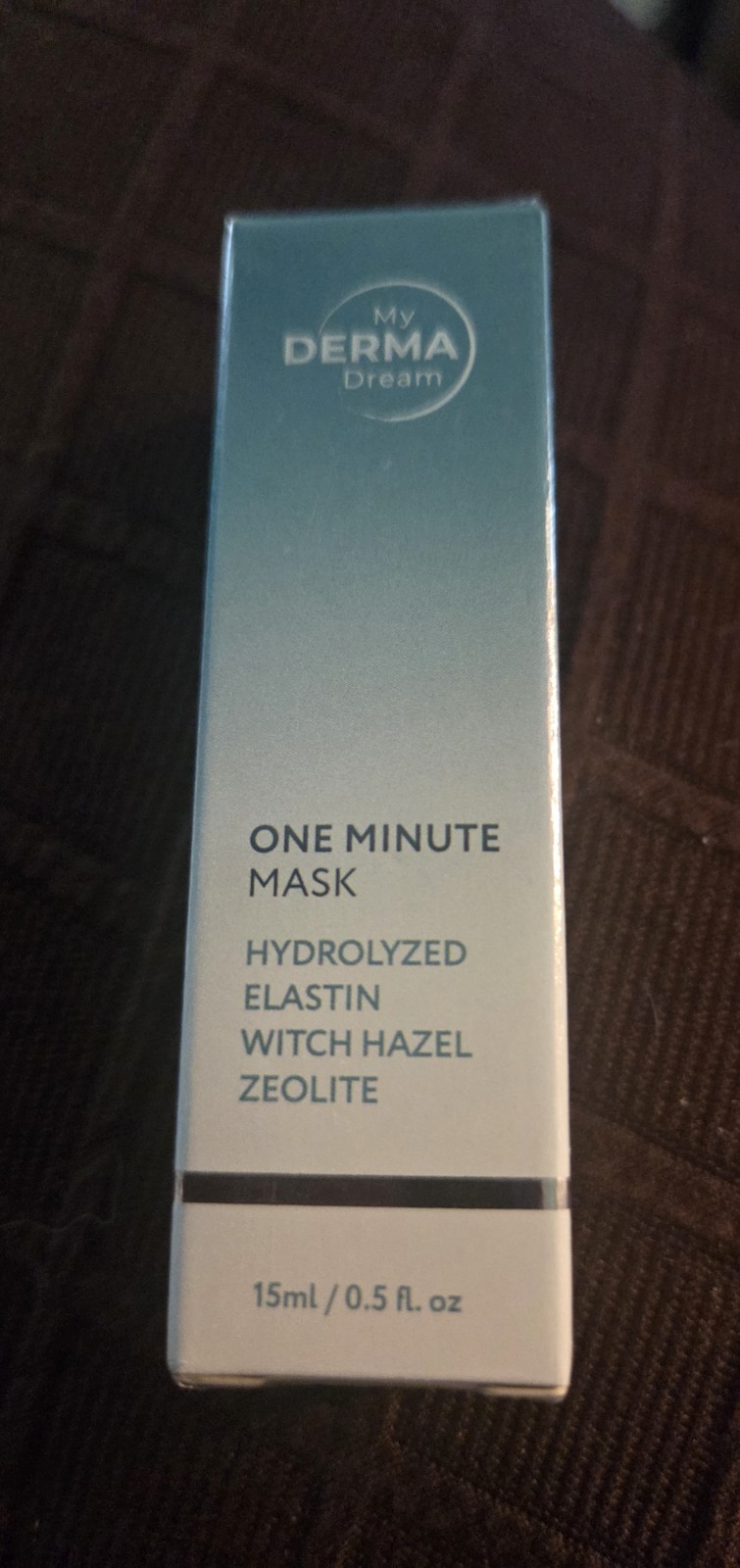 My Derma Dream – One Minute Mask w/ Hydrolyzed Elastin, Witch Hazel, & Zeolite
