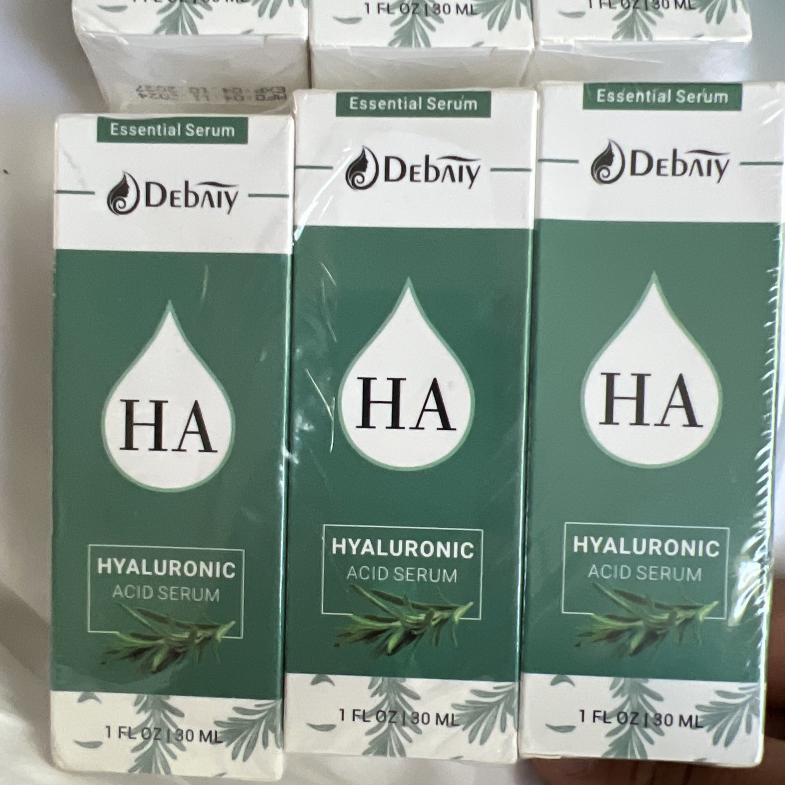 DEBAIY HA Essential Serum 1fl oz. ea exp 10/2025, Lot of 6 Sealed Free Ship