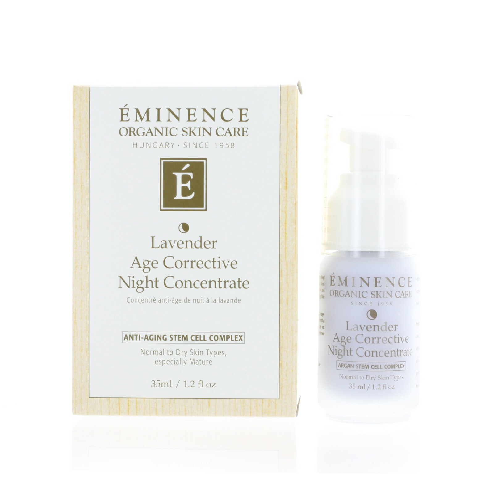 Eminence Lavender Age Corrective Night Concentrate 1.2oz 35ml NEW FAST SHIP